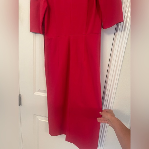 Diane Von Furstenberg Classic Hot Pink/Fuschia DVF dress size 6. - Picture 4 of 6